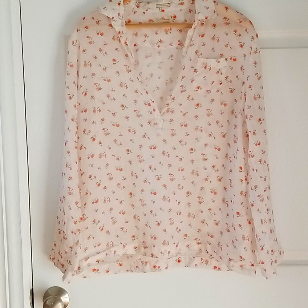 Massimo Alba light floral blouse